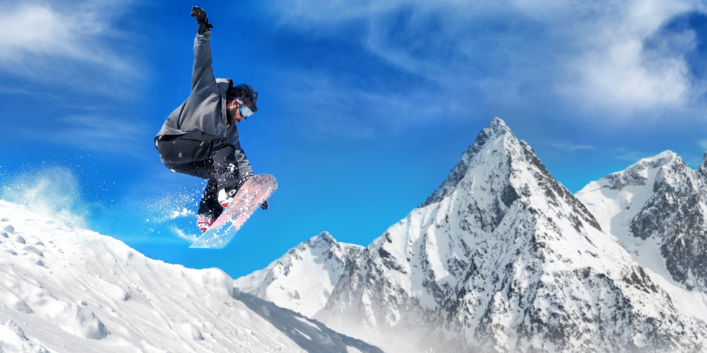 There are better vacations for you than conventions — like snowboarding.