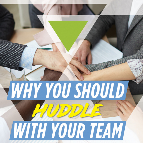 Real Estate Team Huddles